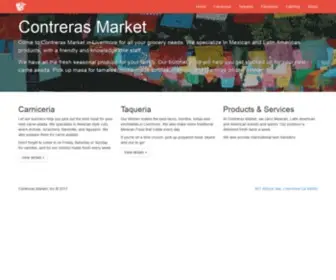 Contrerasmkt.com(Contreras Market) Screenshot