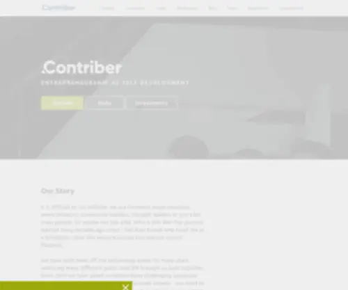 Contriber.com(Mentoring) Screenshot