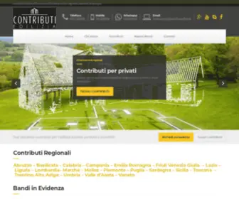 Contributiedilizia.it(Contributi edilizia casa finanziamenti fondo perduto e incentivi) Screenshot