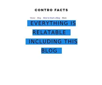 Controfacts.com(Curious) Screenshot