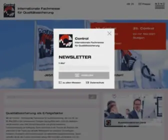 Control-Messe.de(Qualitätssicherung) Screenshot