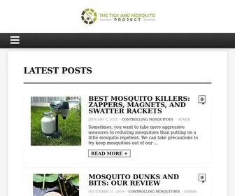 Control-Mosquitoes.com(Tick and Mosquito Project) Screenshot