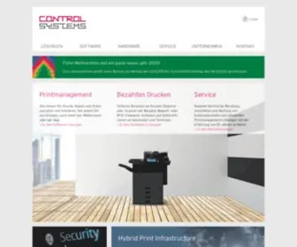 Control-SYstems.de(Printmanagement Software und Hardware f) Screenshot