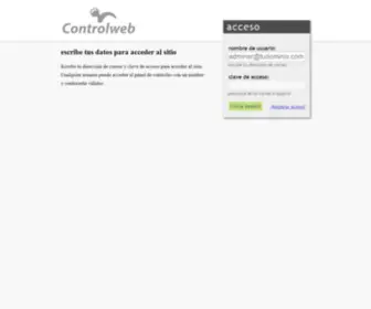 Control-Web.com(Acceso ControlWeb) Screenshot