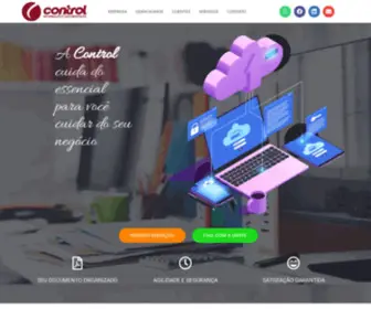 Control.com.br(Informação e Documentação) Screenshot