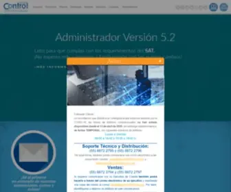Control2000.com.mx(Control 2000) Screenshot