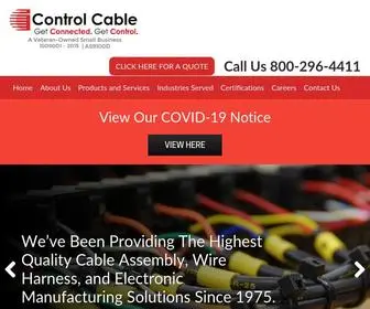 Controlcable.com(Control Cable) Screenshot