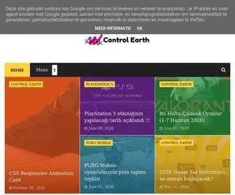 Controlearth.com(Control Earth) Screenshot