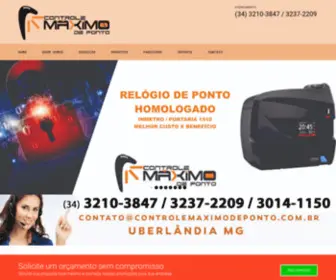 Controlemaximodeponto.com.br(Relógio de Ponto) Screenshot