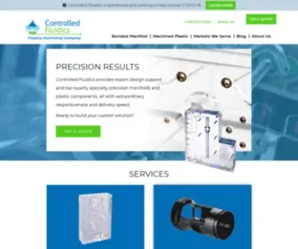 Controlledfluidics.com(Controlled Fluidics) Screenshot