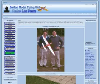 Controlline.org.uk(Barton Model Flying Club) Screenshot