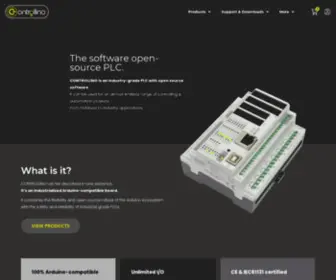 Controllino.com(100% Arduino compatible PLC) Screenshot