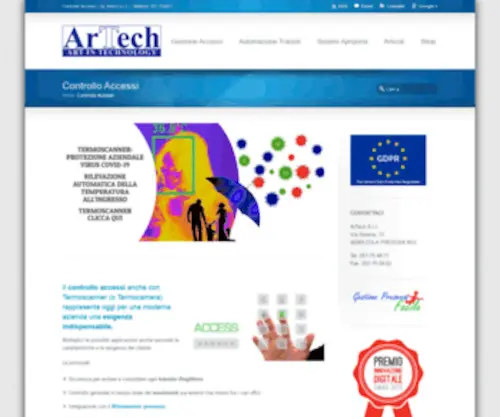 Controlloaccessi.org(Controllo Accessi) Screenshot