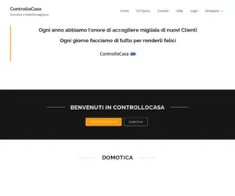 Controllocasa.com(Home) Screenshot