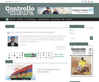 Controlloemisura.com(Controllo e Misura) Screenshot