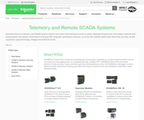 Controlmicrosystems.com(Schneider Electric Global. Discover our range of products in Global) Screenshot