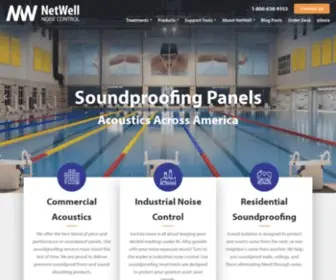Controlnoise.com(Soundproofing Panels) Screenshot
