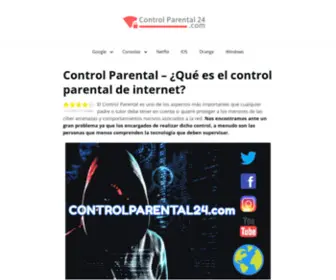 Controlparental24.com(Controlparental 24) Screenshot