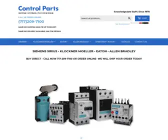 Controlparts.com(Control Parts) Screenshot