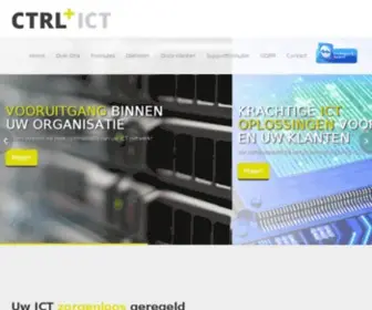 Controlplusict.be(Controlplus ICT) Screenshot