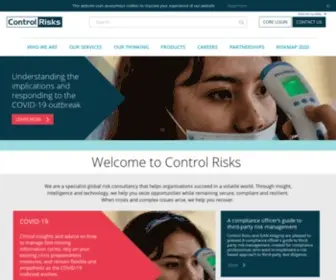 Controlrisks.com(Control Risks) Screenshot