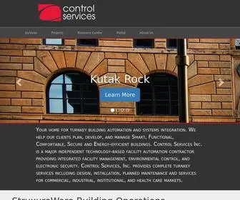 Controlservices.com(Leaders in Building Automation) Screenshot