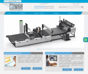 Controlsistematizado.com(Bienvenidos a Control Sistematizado CONSIS) Screenshot