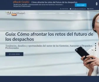 Controlsistemes.com(Control Group) Screenshot