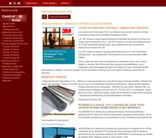 Controlsolar.net(Láminas de control solar) Screenshot