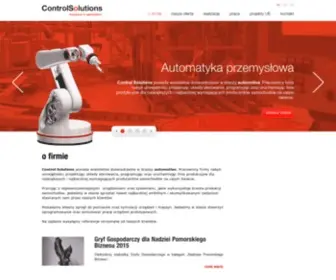 Controlsolutions.pl(Control Solutions automatyka przemysłowa) Screenshot