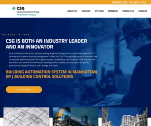 Controlsolutionsgroup.com(Control Solutions Group) Screenshot