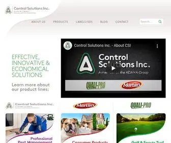 Controlsolutionsinc.com(Control Solutions Inc) Screenshot