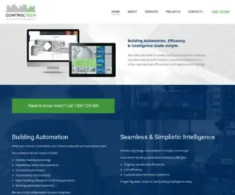 Controltech.net.au(Building Control Systems) Screenshot