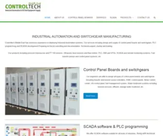 Controltechme.com(Automation Company in UAE) Screenshot