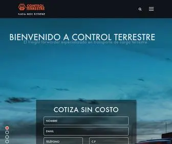 Controlterrestre.com(Control Terrestre) Screenshot