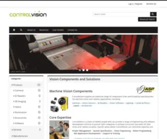 Controlvision.co.nz(Vision & Lighting Components) Screenshot