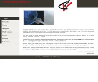 Controlvisionsistemas.com(Sistemas de seguridad) Screenshot