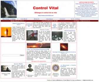 Controlvital.com(Control) Screenshot