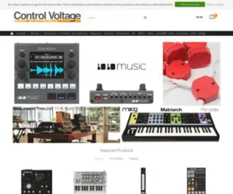 Controlvoltage.net(Synthesizers & Music Electronics) Screenshot