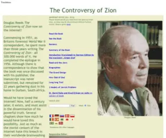 ControversyofZion.info(Douglas Reed) Screenshot