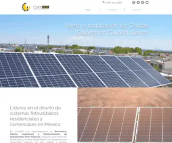 Contsol.net(Paneles Solares en Cd Juarez) Screenshot