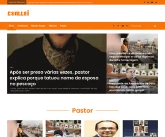 Conttei.com.br(Notícias Gospel e Informações de Primeira Mão) Screenshot