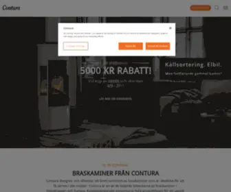 Contura.se(En kamin från Contura höjer mysfaktorn) Screenshot