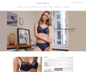 Conturelle.com(Lingerie and shapewear) Screenshot