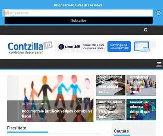Contzilla.ro(Contzilla, Contabilitate, fiscalitate, monografii contabile, IAS, salarizare, TVA) Screenshot