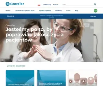 Convatec.pl(Produkty stomijne) Screenshot