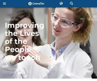 ConvatecGroup.com(ConvaTec Group) Screenshot
