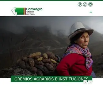 Conveagro.org.pe(Convención Nacional de Agro Peruano) Screenshot