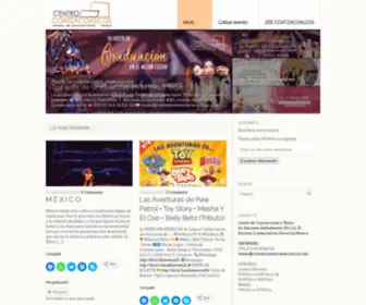 Convencionescoatzacoalcos.com(Centro de Convenciones Coatzacoalcos) Screenshot