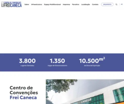 Convencoesfreicaneca.com.br(Centro) Screenshot
